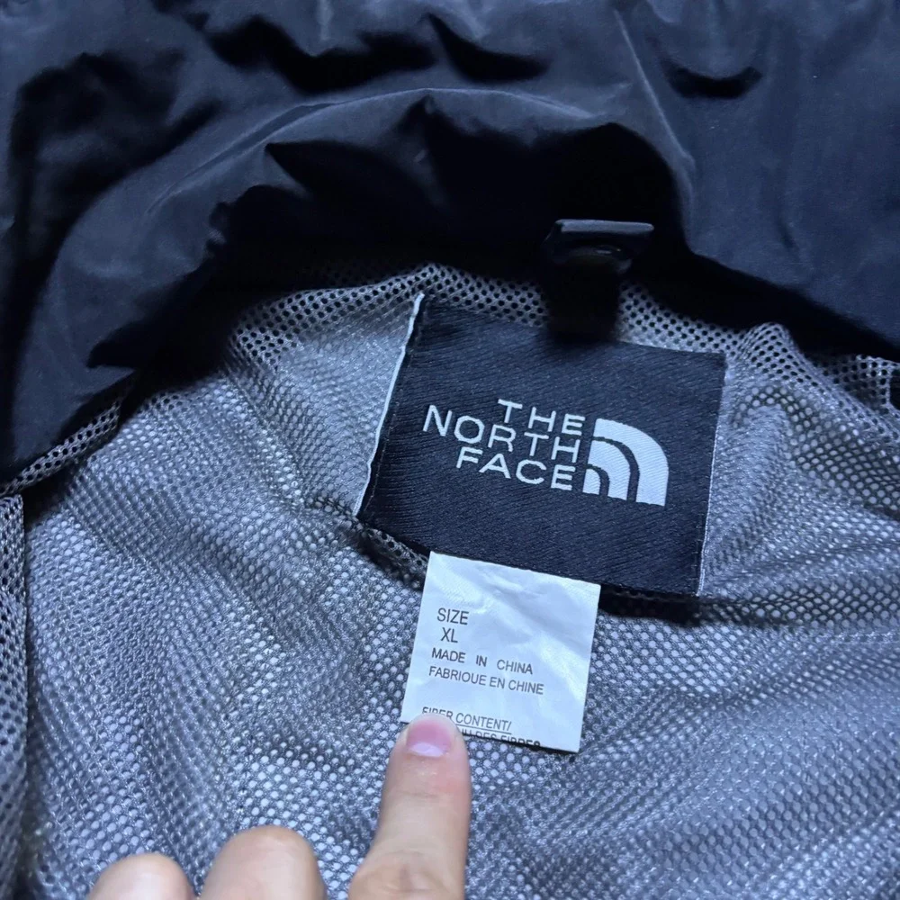 The North Face Mountain Light Gore-Tex Parka Jacket XL Purple Black Vintage